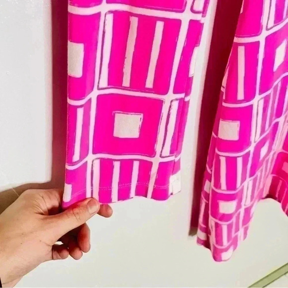 NWOT Mahi Gold Penelope Sailor Tunic Mini Dress in Pink White Resort Vacation - Picture 5 of 7